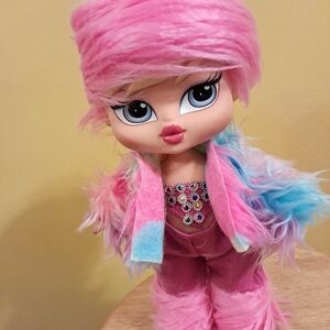 NEW 5PC HANDMADE COTTON  CANDY COLOR JACKET OUTFIT FOR BRATZ BIG BABYZ 12" DOLL